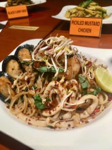 Thai seafood aglio- LKR 1100